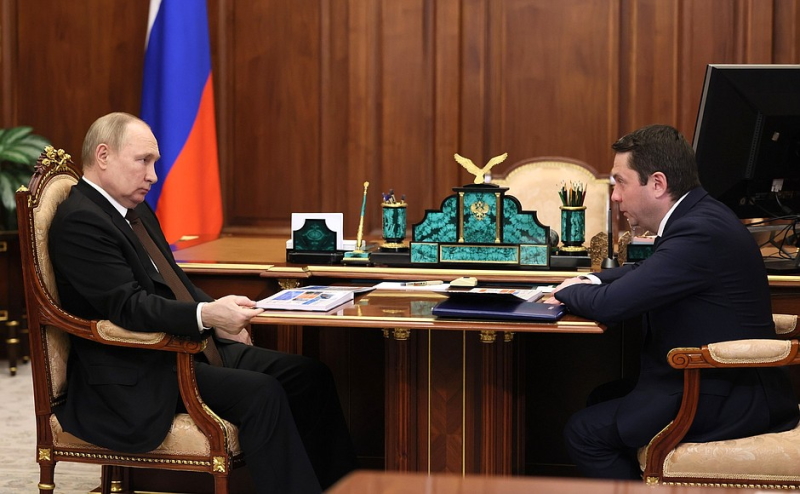 Президент России Владимир Путин и губернатор Андрей Чибис обсудили социально-экономическое развитие Мурманской области
