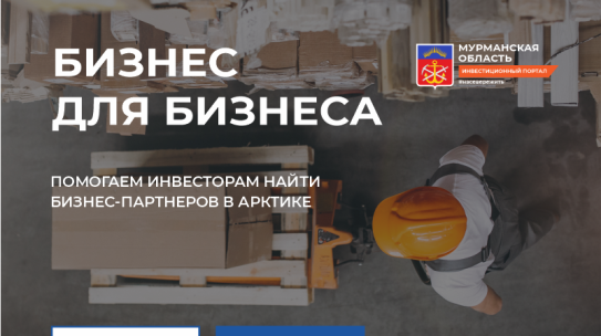В Мурманской области появился сервис «Бизнес для бизнеса» для поиска партнеров резидентам АЗРФ